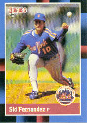 1988 Donruss Baseball Cards    118     Sid Fernandez